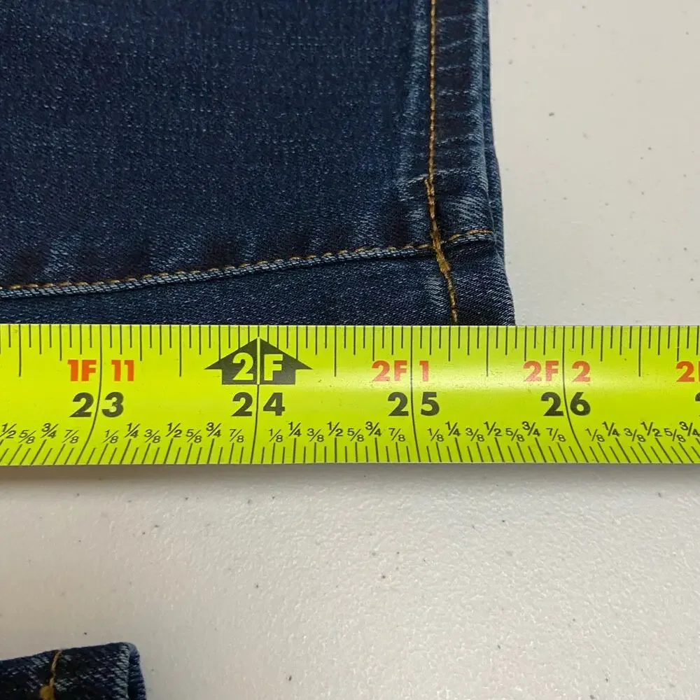 Talbots Jeans Womens 18W Petite Plus Pull On Jegging High Rise Dark Wash Blue - Picture 10 of 10
